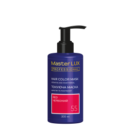 Маска тонирующая для волос Master LUX professional 055 Красный 200 мл