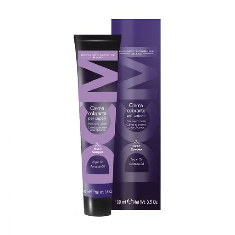 Крем-краситель для волос с низким содержанием аммиака DCM HOP Complex Hair Color Cream 99/01 дуже светлый блондин глубокий холодний, 100 мл