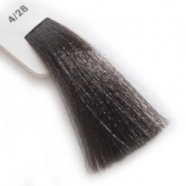 Крем-краска для волос Lisap LK Creamcolor OPC 4/28 шатен жемчужно-пепельный, 100 мл