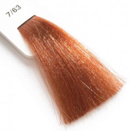 Крем-краска для волос Lisap LK Creamcolor OPC 7/63, блондин медно-золотистый, 100 мл