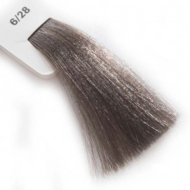 Крем-краска для волос Lisap LK Creamcolor OPC 6/28, темный блондин жемчужно-пепельный, 100 мл