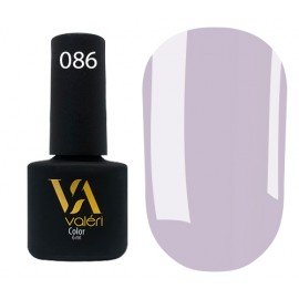 Гель-лак Valeri Color № 086 (светлый лиловый эмаль), 6 мл