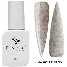 Камуфлирующая база DNKa Cover Base, 12 ml #0011A' Happy