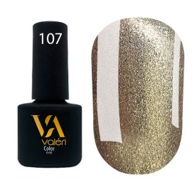 Гель-лак Valeri Color № 107 (золото, микроблеск), 6 мл