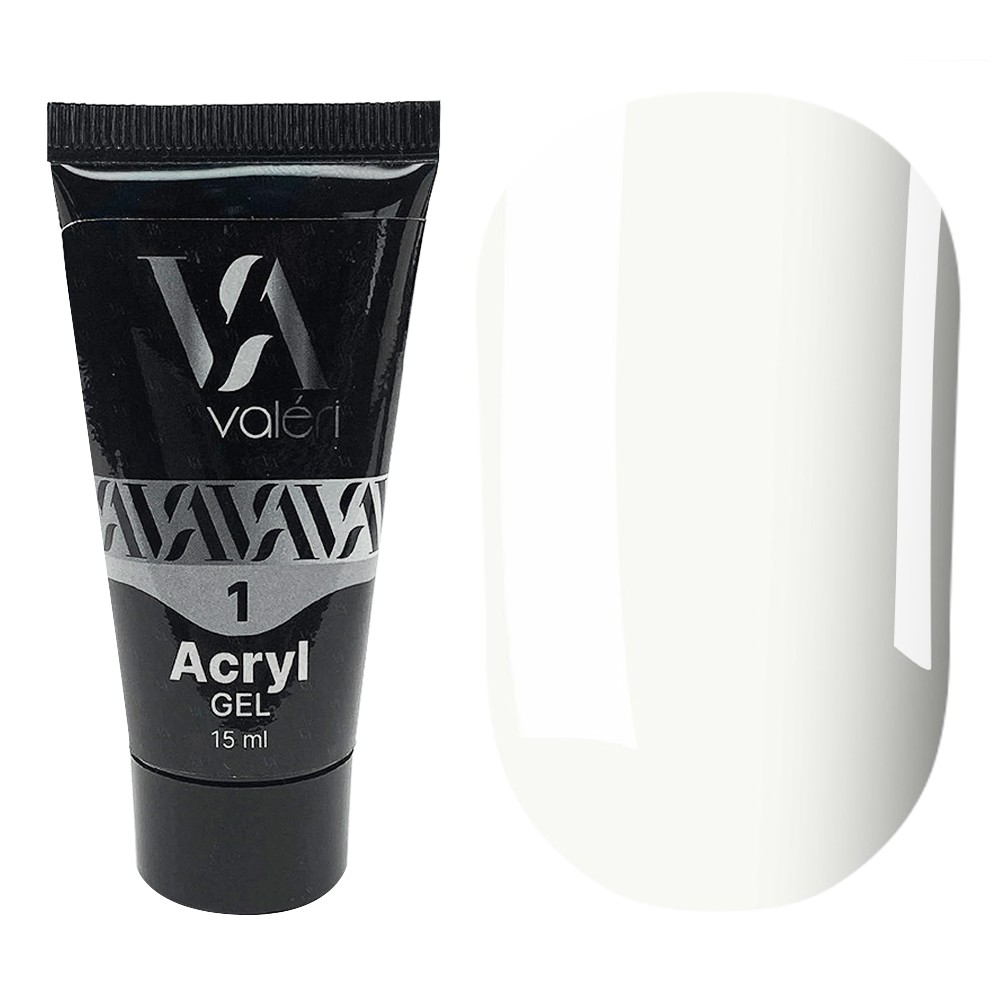 Акрил-гель Valeri Acryl Gel №01, 15 мл
