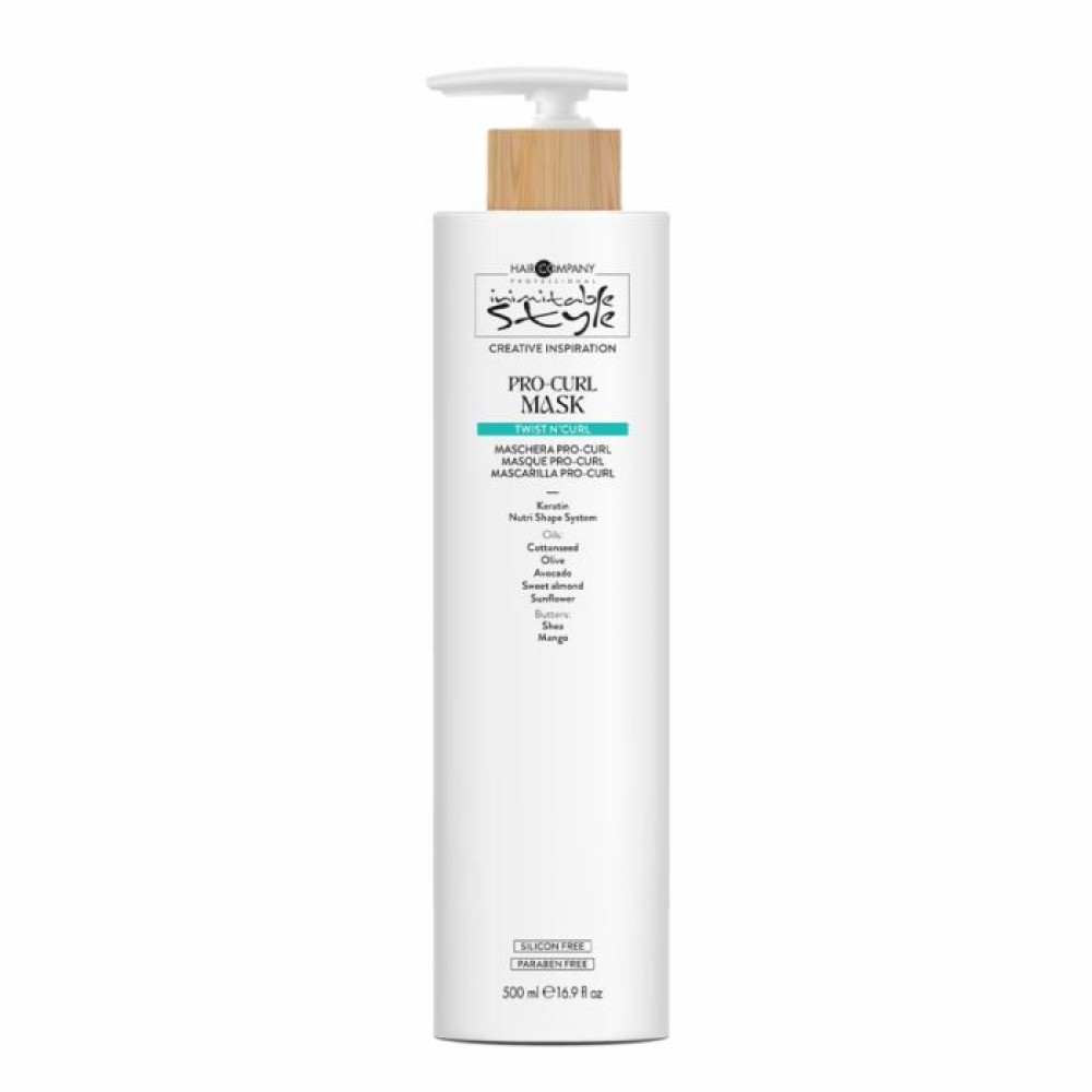 Маска для кучерявого волосся Pro-Curl Inimitable Style Hair Company, 500 мл