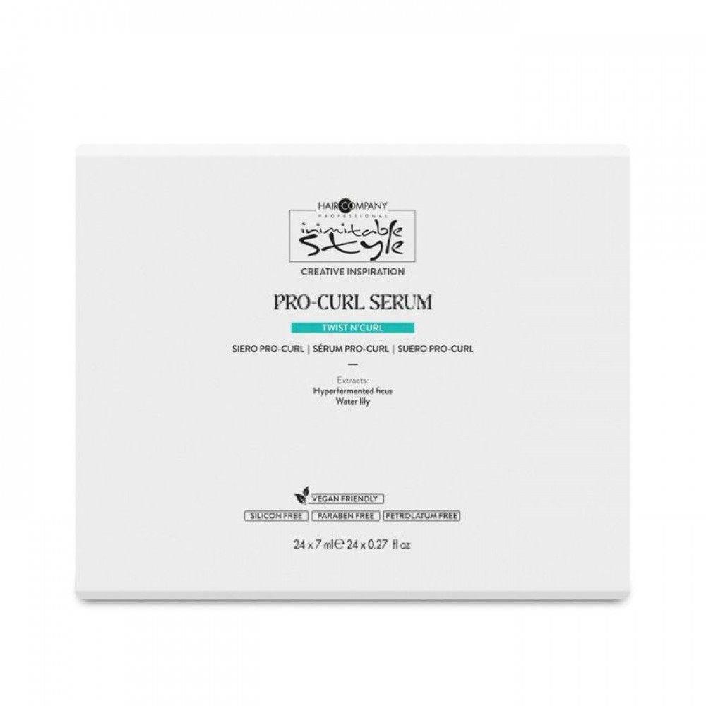 Сироватка для кучерявого волосся Pro-Curl Inimitable Style Hair Company, 24х7 мл