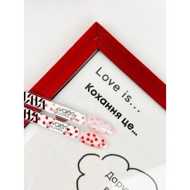 Топ з червоними серцями Valeri Top Love is... Red, 6 ml
