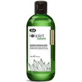 Шампунь для регулировки жирности волос LISAP Keraplant Nature Sebum-regulating shampoo, 1000 мл