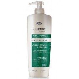 Питательный шампунь для повреждённых волос LISAP Top Care Repair Hydra Care Nour. shampoo, 1000 мл