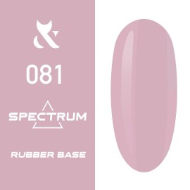 Каучуковая база для гель-лака F.O.X Spectrum Rubber Base 081, 14 мл