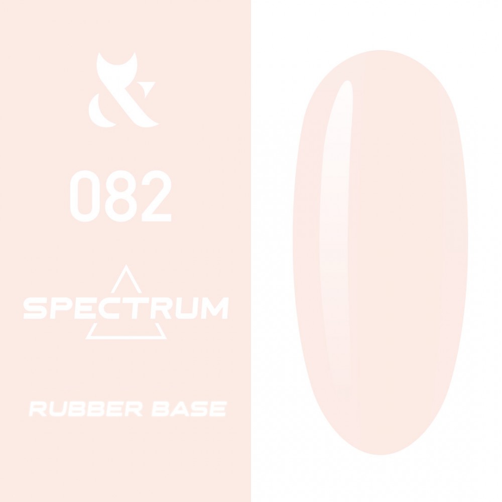 Каучуковая база для гель-лака F.O.X Spectrum Rubber Base 082, 14 мл