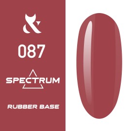 Каучуковая база для гель-лака F.O.X Spectrum Rubber Base 087, 14 мл