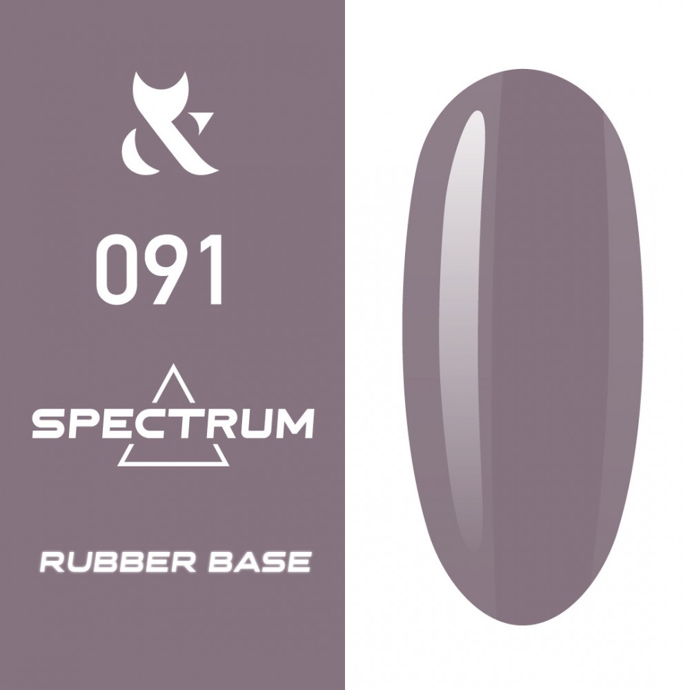 Каучуковая база для гель-лака F.O.X Spectrum Rubber Base 091, 14 мл