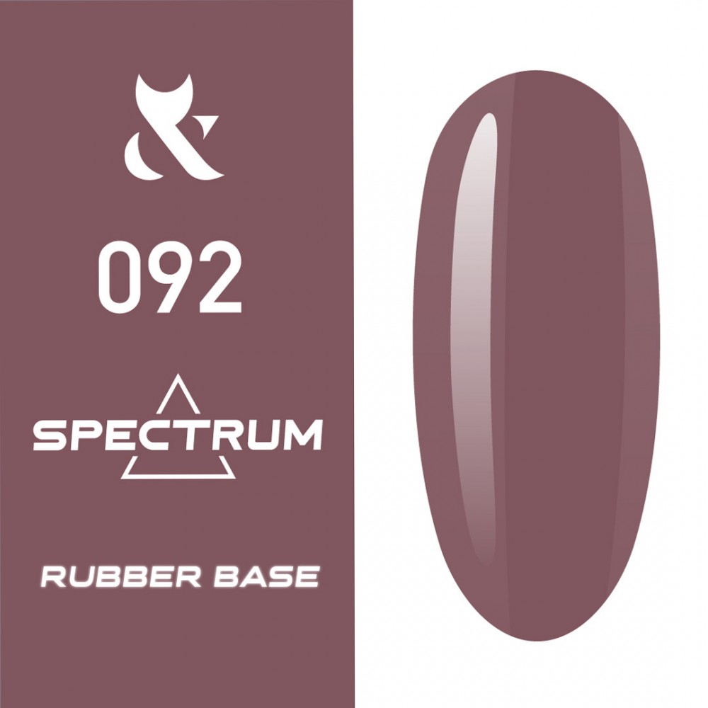 Каучуковая база для гель-лака F.O.X Spectrum Rubber Base 092, 14 мл