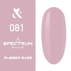 Каучуковая база для гель-лака F.O.X Spectrum Rubber Base 081, 14 мл