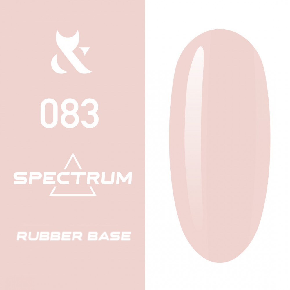 Каучуковая база для гель-лака F.O.X Spectrum Rubber Base 083, 14 мл