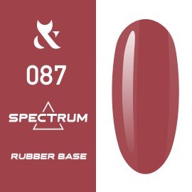 Каучуковая база для гель-лака F.O.X Spectrum Rubber Base 087, 14 мл