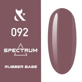 Каучуковая база для гель-лака F.O.X Spectrum Rubber Base 092, 14 мл