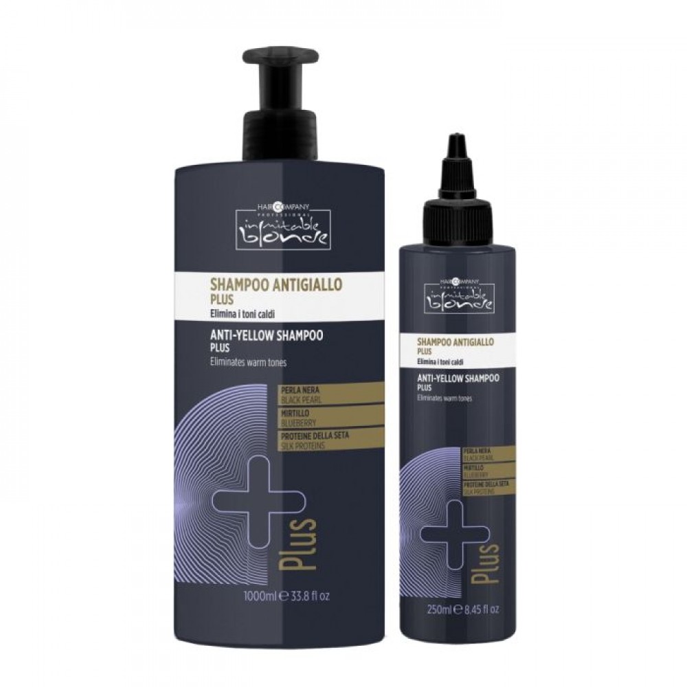 Шампунь для нейтрализации желтизны Anti-Yellow Plus Inimitable Blonde Hair Company, 250 мл