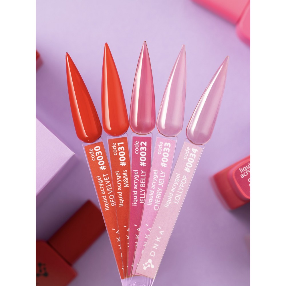 Жидкий гель Liquid Acrygel DNKa, 12 ml #0033 Cheryy Jelly