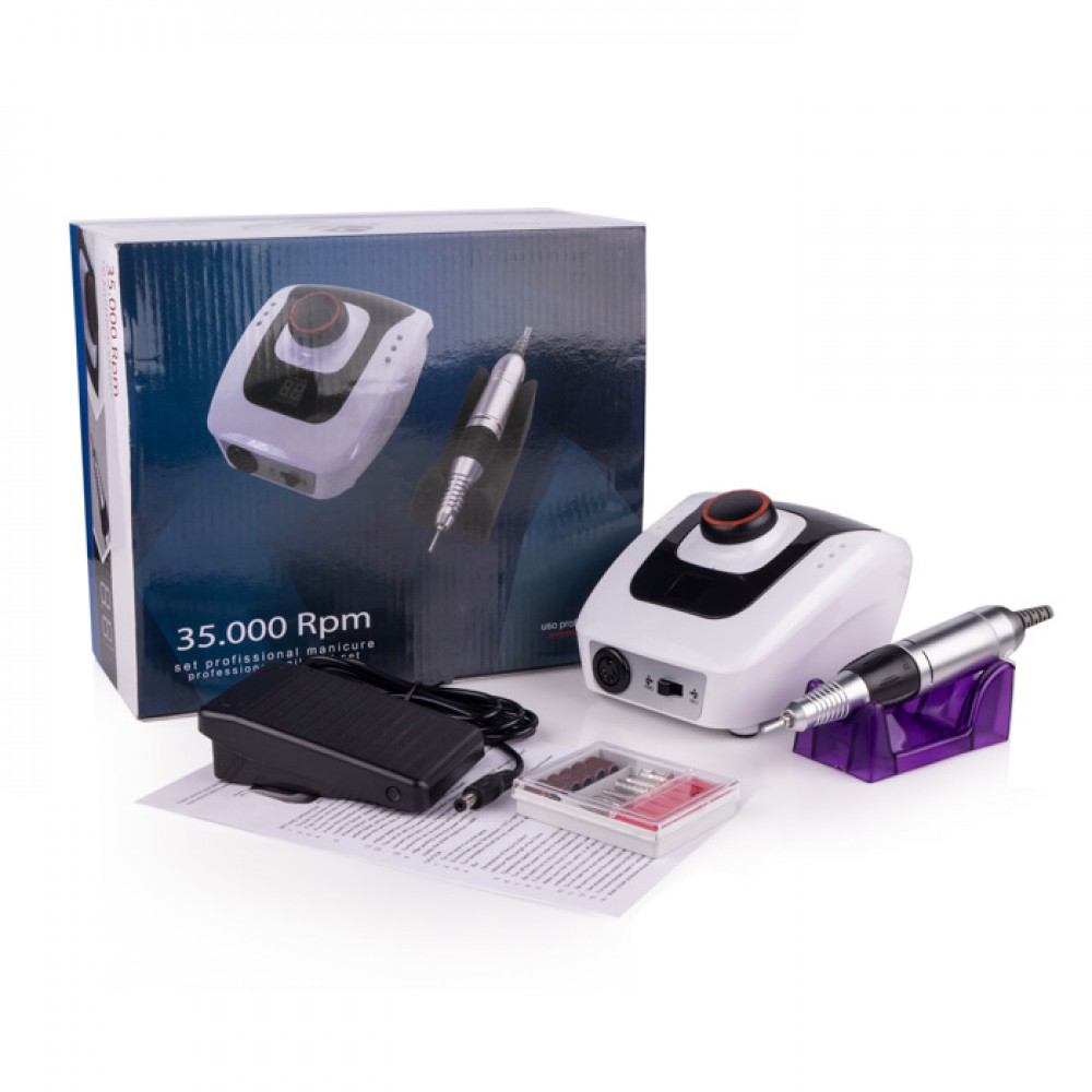 Фрезер SIMEI DM-206 (45W/35000 об.) бело-черный