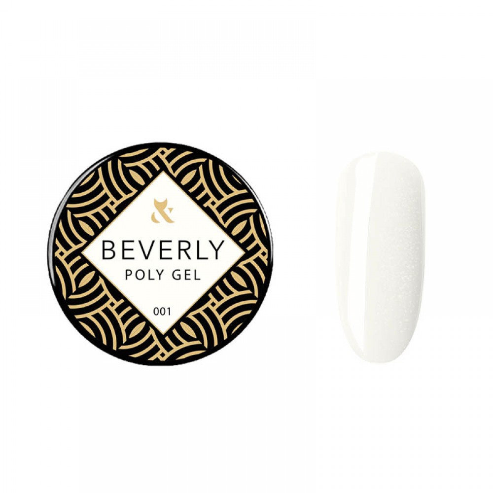 Полигель F.O.X Poly gel Beverly 001, 15 мл