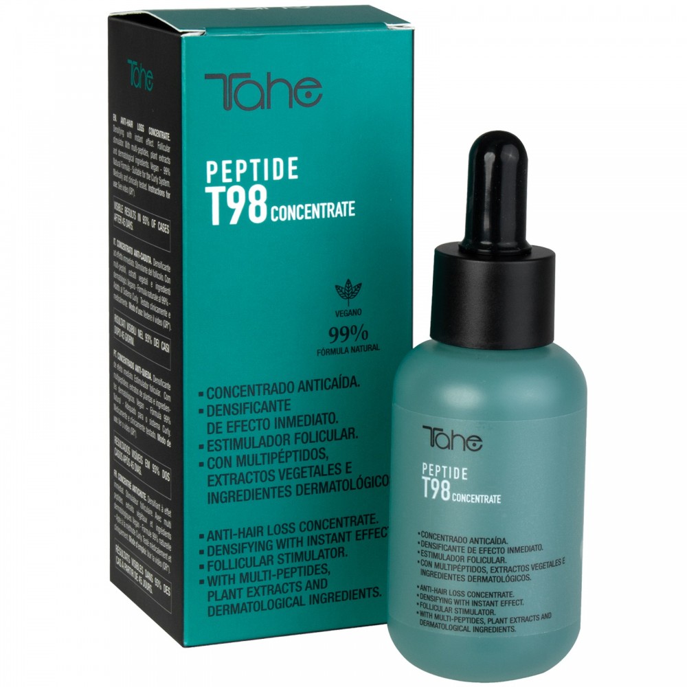 Уплотняющий концентрат против выпадения волос Tahe Peptide T98 Hair Loss Treatment, 50 мл