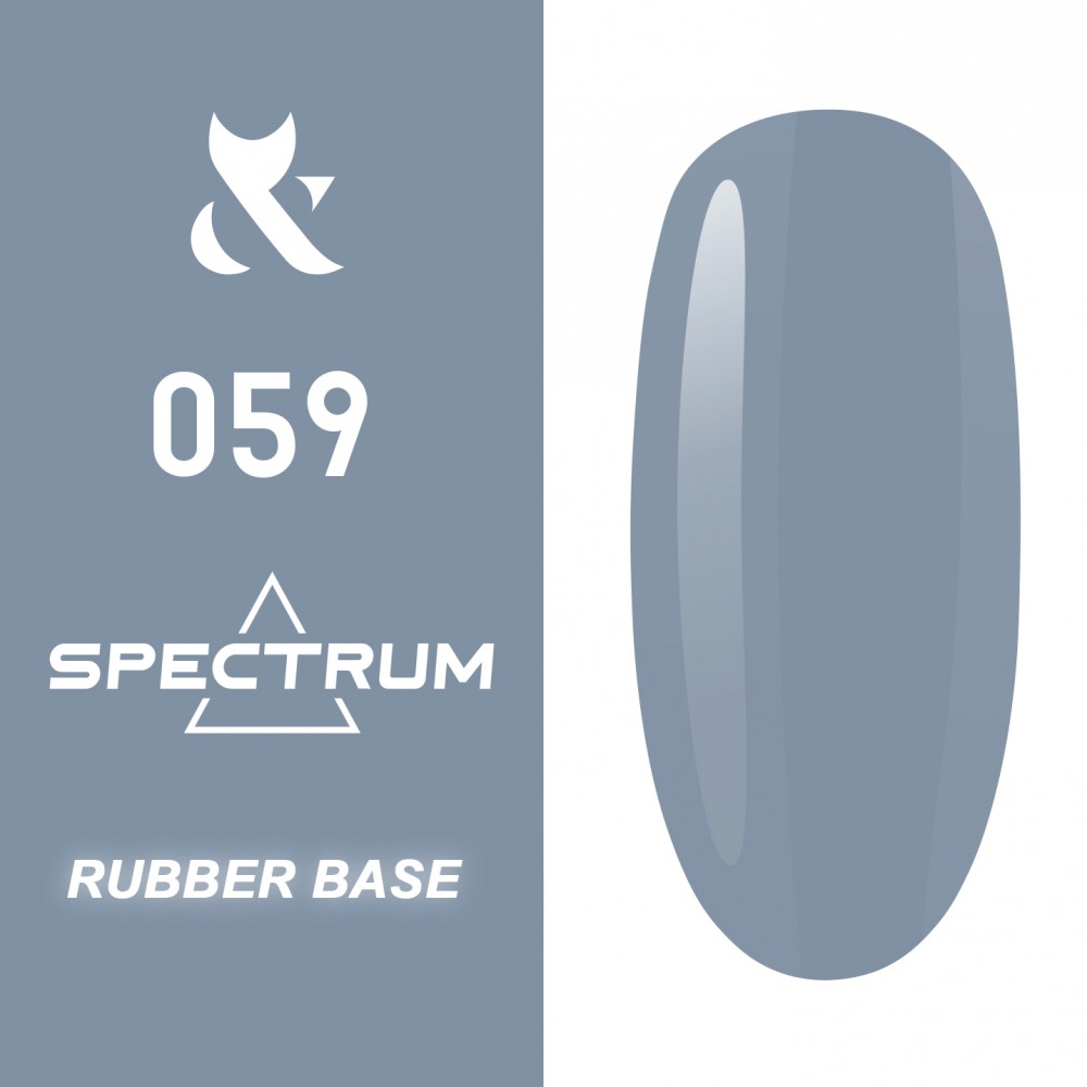 Каучуковая база для гель-лака F.O.X Spectrum Rubber Base 059, 14 мл