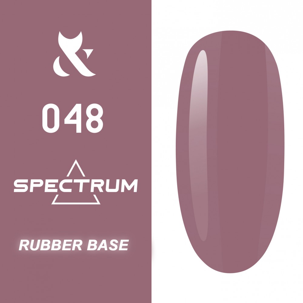 Каучуковая база для гель-лака F.O.X Spectrum Rubber Base 048, 14 мл