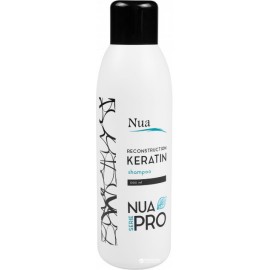 Шампунь для волос NUA PRO реконструкция с кератином, 1000 мл