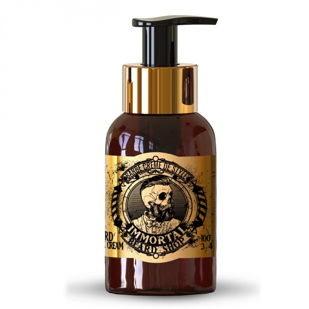 Крем для укладки бороды и усов Immortal Bear Styling Care Cream, 100 мл