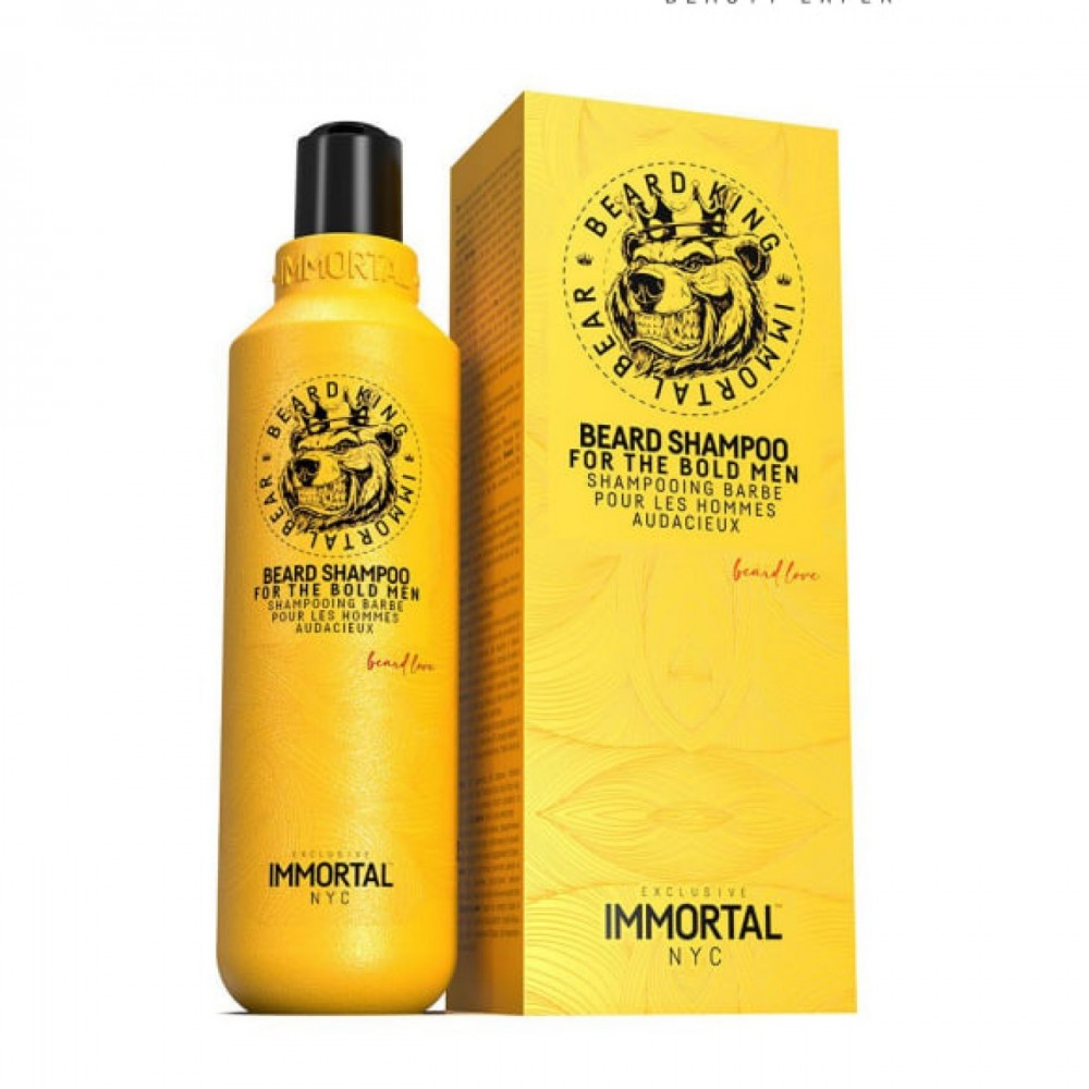 Шампунь для бороди Immortal Bear Beard Shampoo, 250 мл