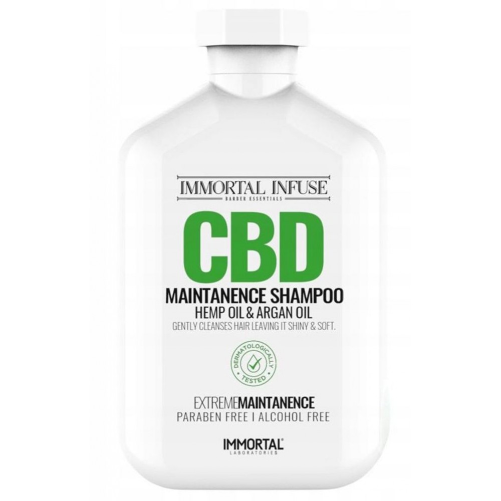 Шампунь для восстановления поврежденных волос Immortal Infuse CBD Repair Shampoo, 500 мл