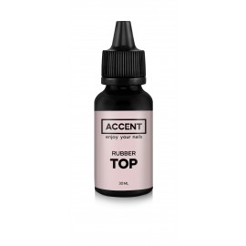 Топ каучуковый Rubber top coat Accent, 30 мл