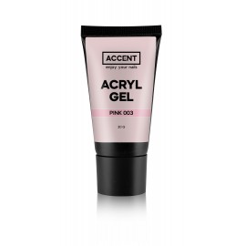 Акрил-гель розовый Accent Acryl gel pink 003, 30 мл