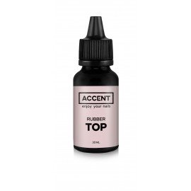 Топ каучуковый Rubber top coat Accent, 30 мл