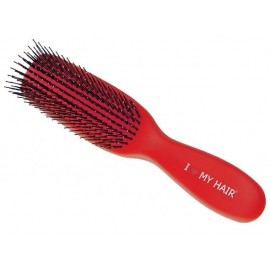 Щетка Spider I LOVE MY HAIR красная  размер M