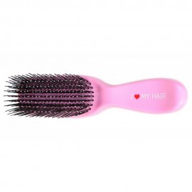 Щетка Spider I LOVE MY HAIR розовая  размер M