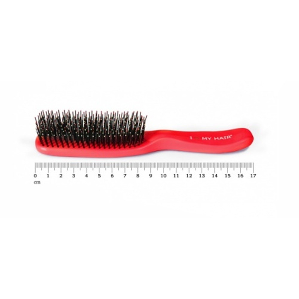Щетка Spider I LOVE MY HAIR красная  размер S