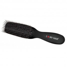 Щетка Spider I LOVE MY HAIR черная  размер M
