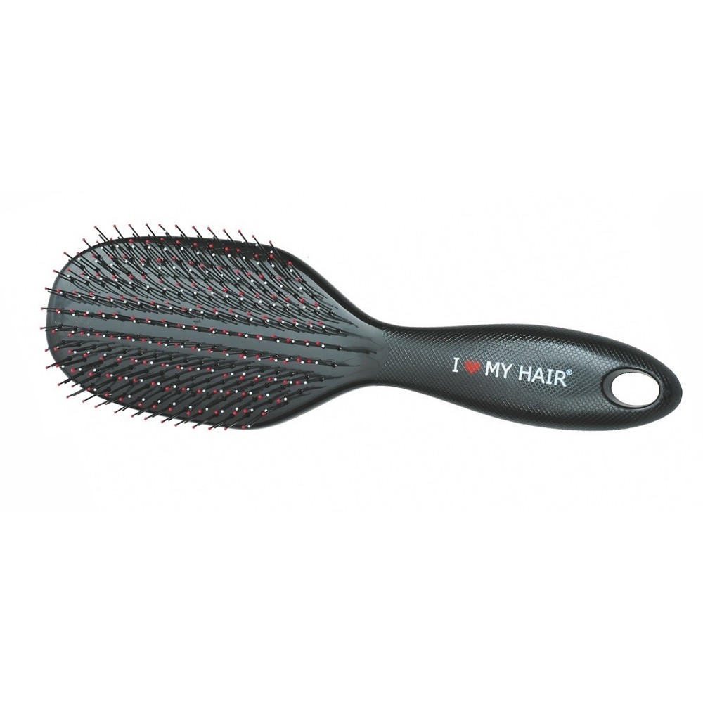 Щетка Spider I LOVE MY HAIR черная размер L