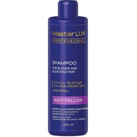 Шампунь для нейтрализации желтизны MasterLux Anti-Yellow, 250 мл