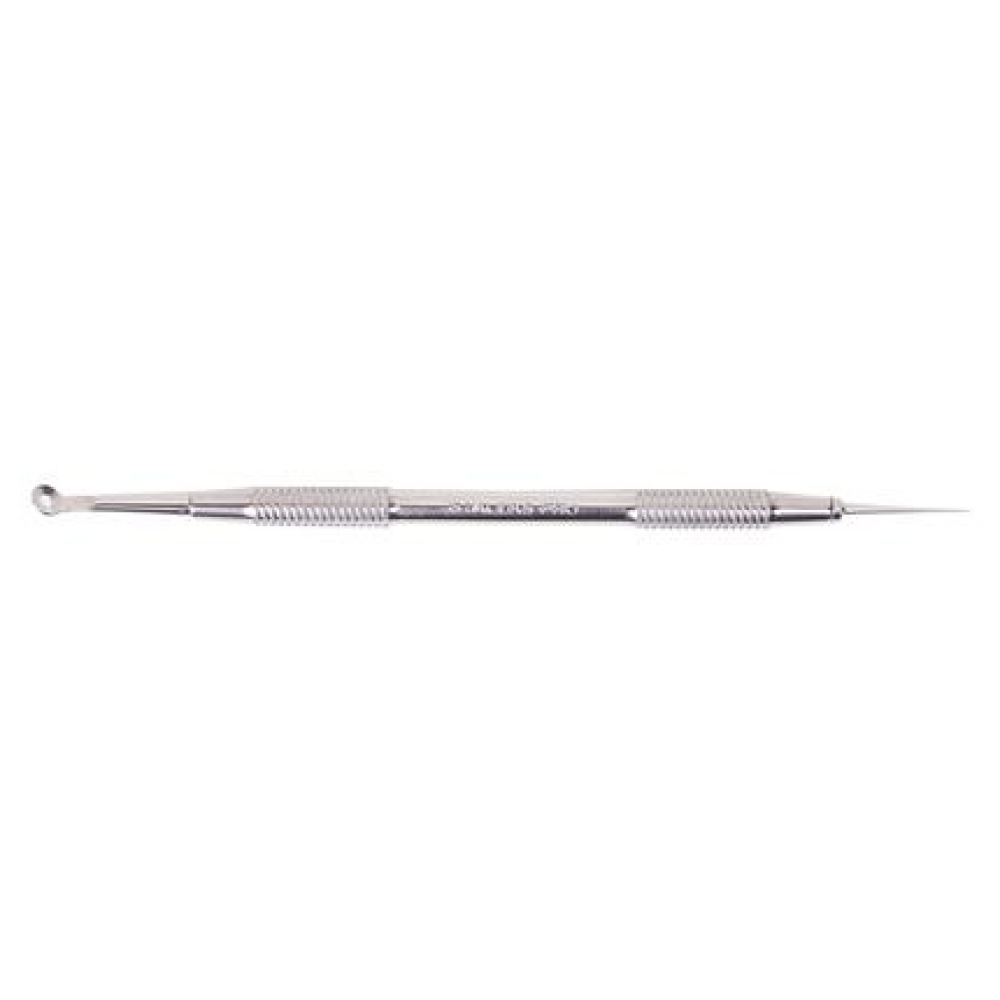 Ложка косметологическая двусторонняя STALEKS EXPERT 21 TYPE 4 (Уно + игла Видаля)