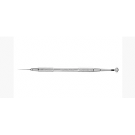 Ложка косметологическая двусторонняя STALEKS PRO EXPERT 20 TYPE 4 (Уно + игла Видаля)