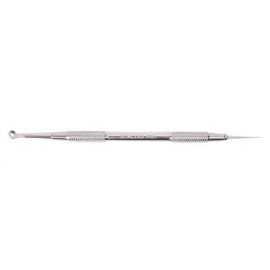 Ложка косметологическая двусторонняя STALEKS EXPERT 21 TYPE 4 (Уно + игла Видаля)