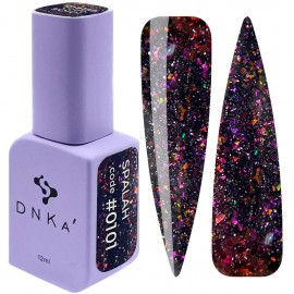 Cвітловідбиваючий гель-лак DNKa` Gel Polish, 12 ml Spalah #0101