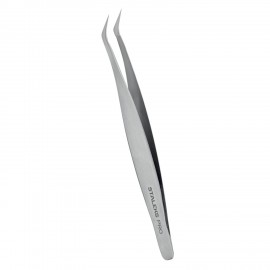 Пинцет профессиональный для ресниц STALEKS EXPERT 40 TYPE 13 (L-образный, 40')