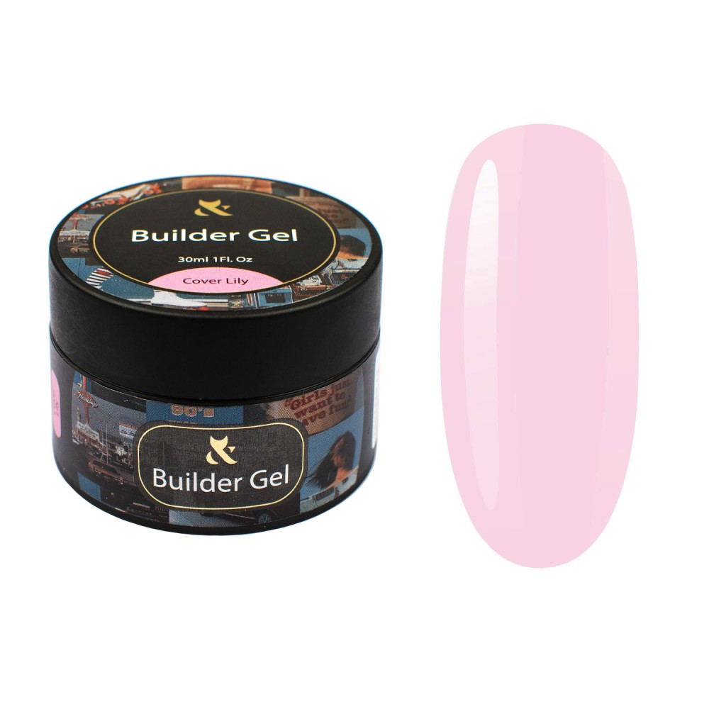 Гель для моделювання F.O.X Builder gel Cover Lily, 30 мл