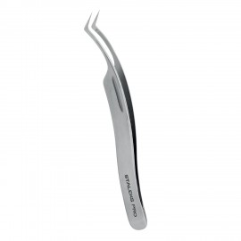 Пинцет профессиональный для ресниц STALEKS EXPERT 41 TYPE 2 (L-образный, 40')